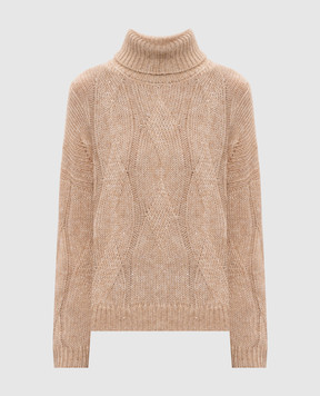 Peserico Beige alpaca wool sweater S99484F039217A