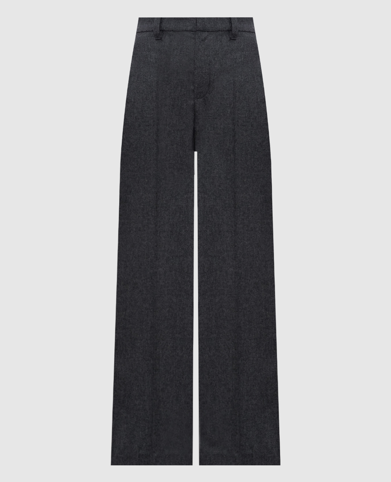 

Gray Loose Pants Made of Wool and Cashmere Brunello Cucinelli, Grey