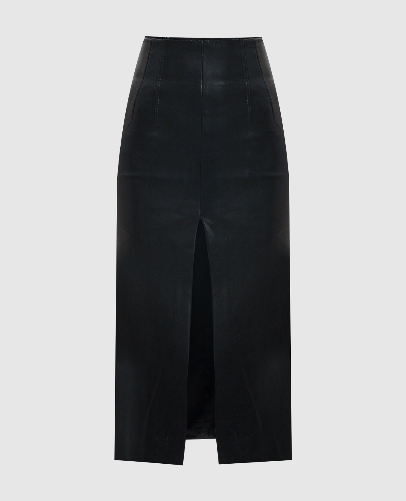 

Stephanie's black pencil skirt The Andamane