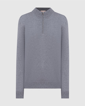 Cashmere&Whiskey Gray cashmere jumper MU8661312341R3XL