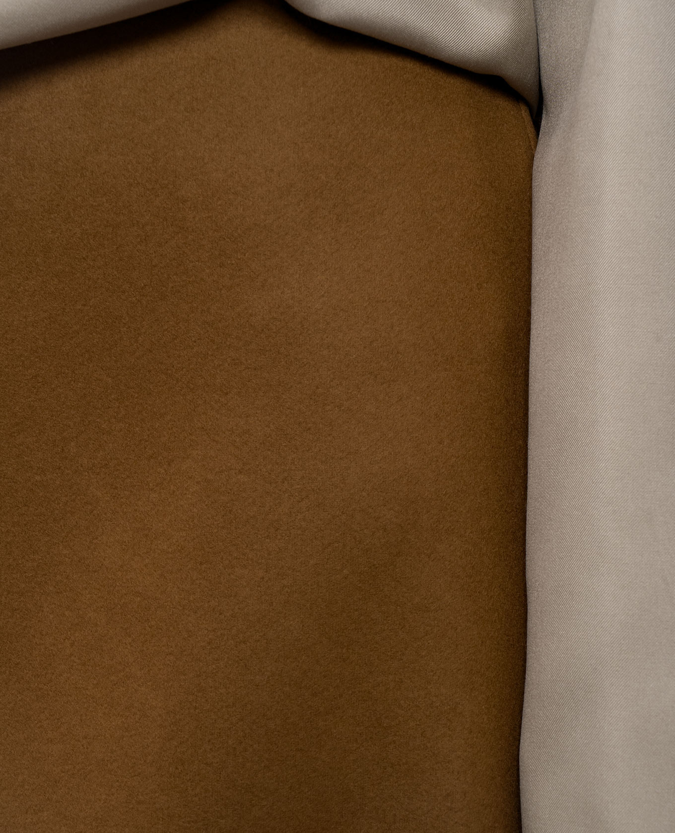 

Brown SUTTON wool and cashmere midi skirt Sofie D`Hoore