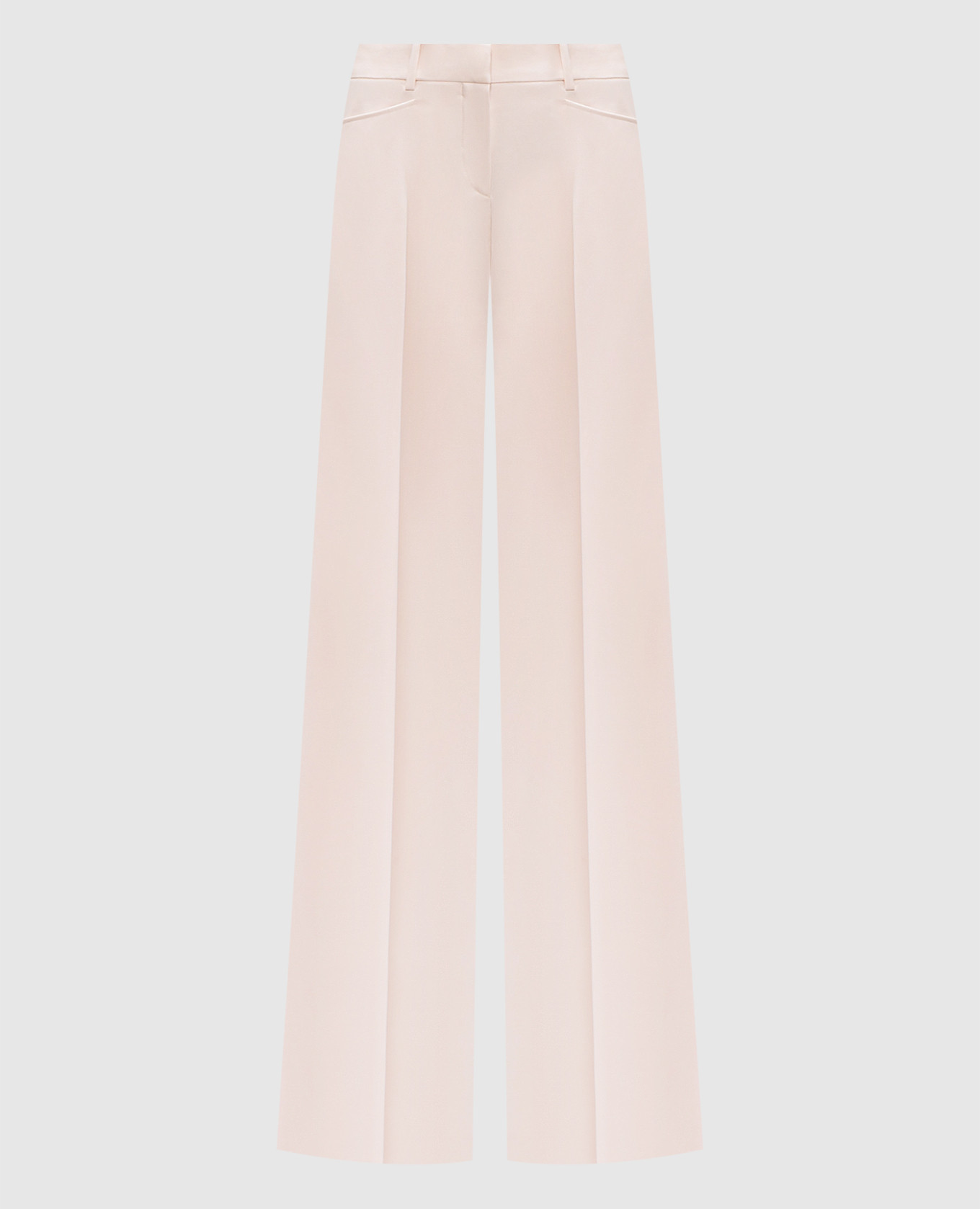 

Pink wool flared pants Tom Ford