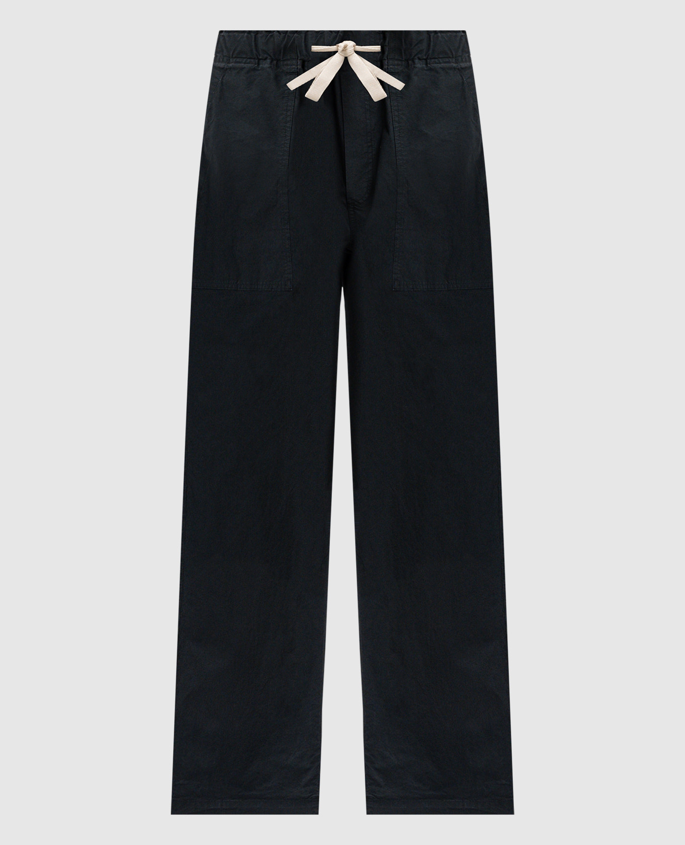 

Black pants with logo print Palm Angels