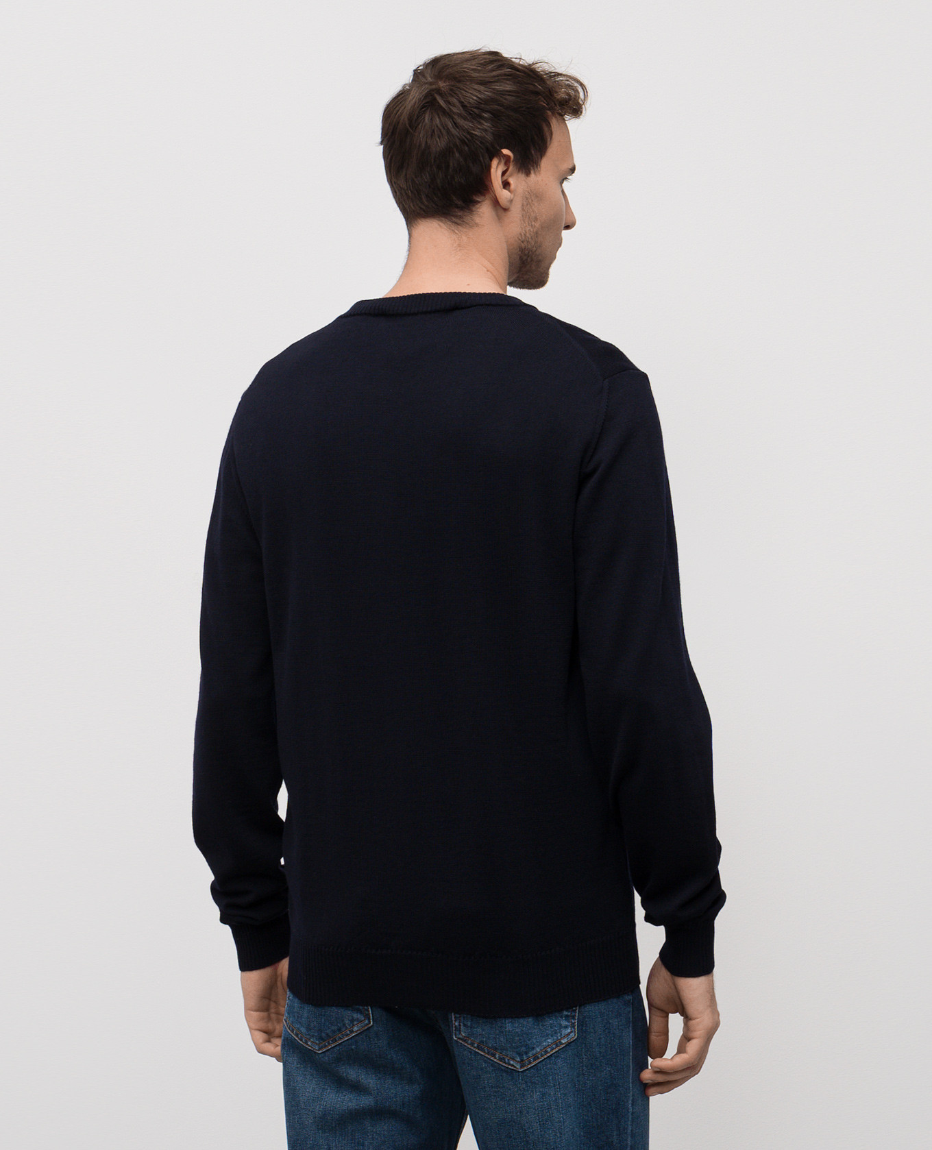 Blue wool jumper Trussardi 4
