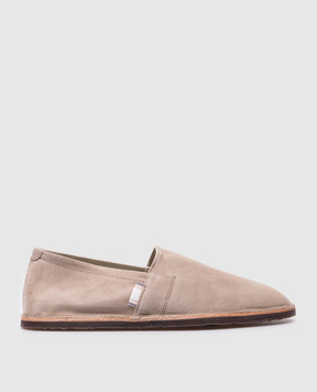 Brunello Cucinelli Gray suede espadrilles MPUCCLQ875