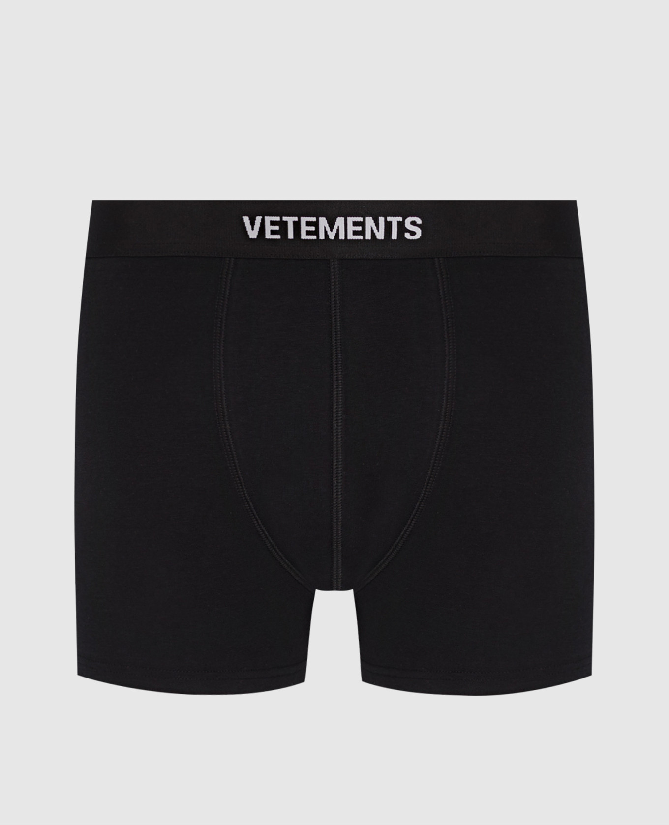 

Black boxer briefs with logo Vetements