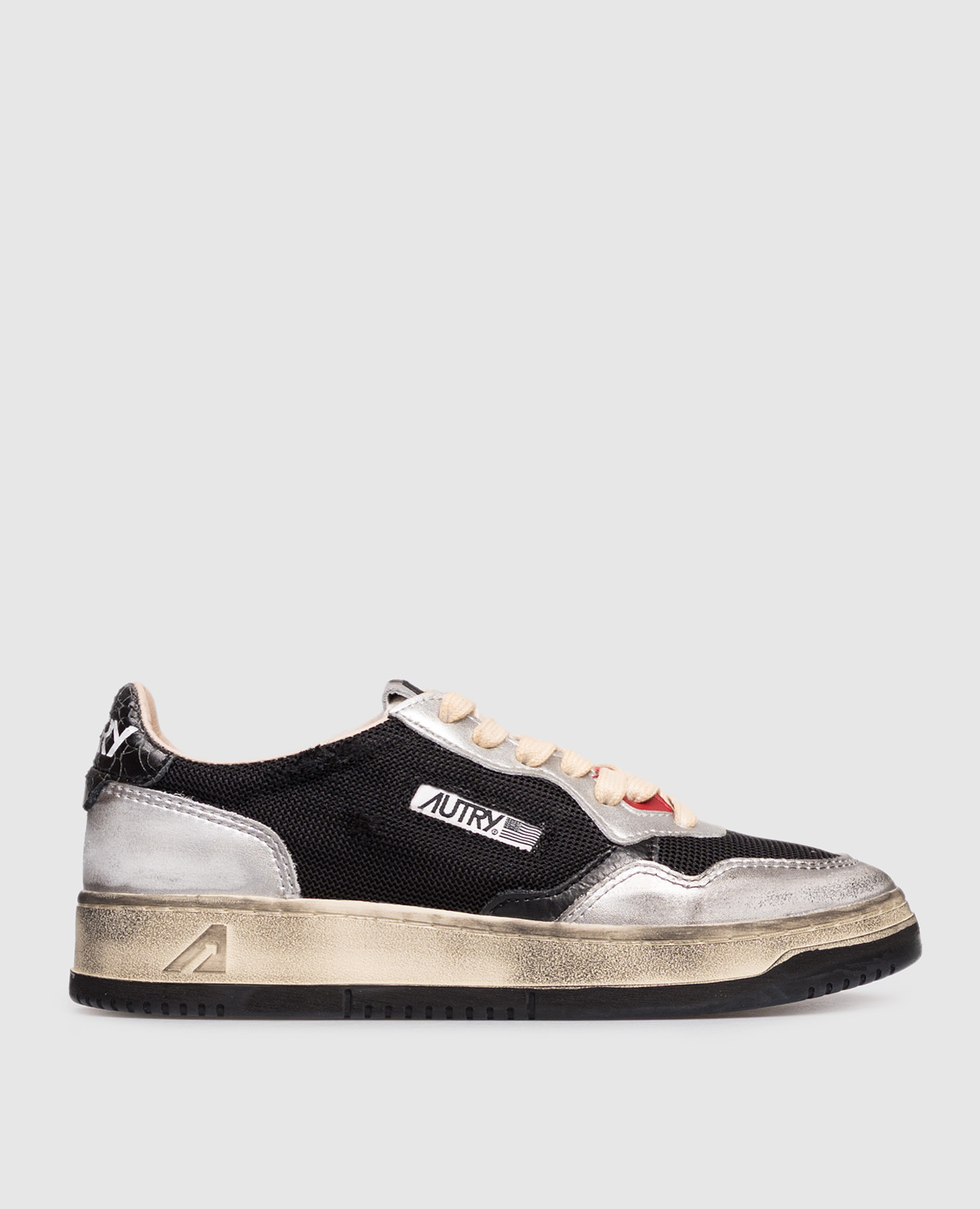 Black combination sneakers MEDALIST SUPER VINTAGE AUTRY
