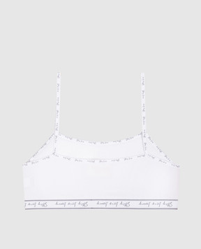 Story Loris Children's white top with branded edging 363096