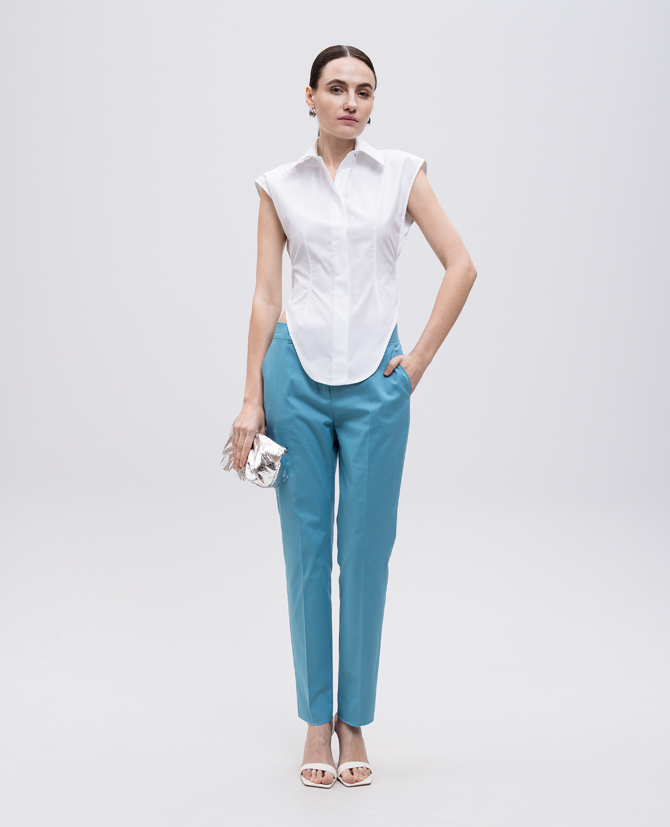 

White sleeveless shirt SABATO Max Mara Sportmax