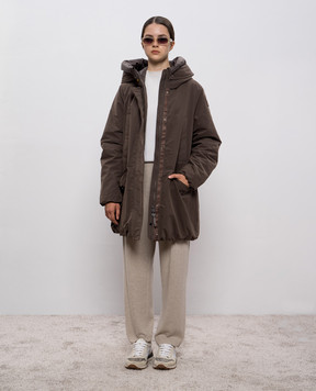 Parajumpers Brown jacket MAXENE 25WPWJKXT31