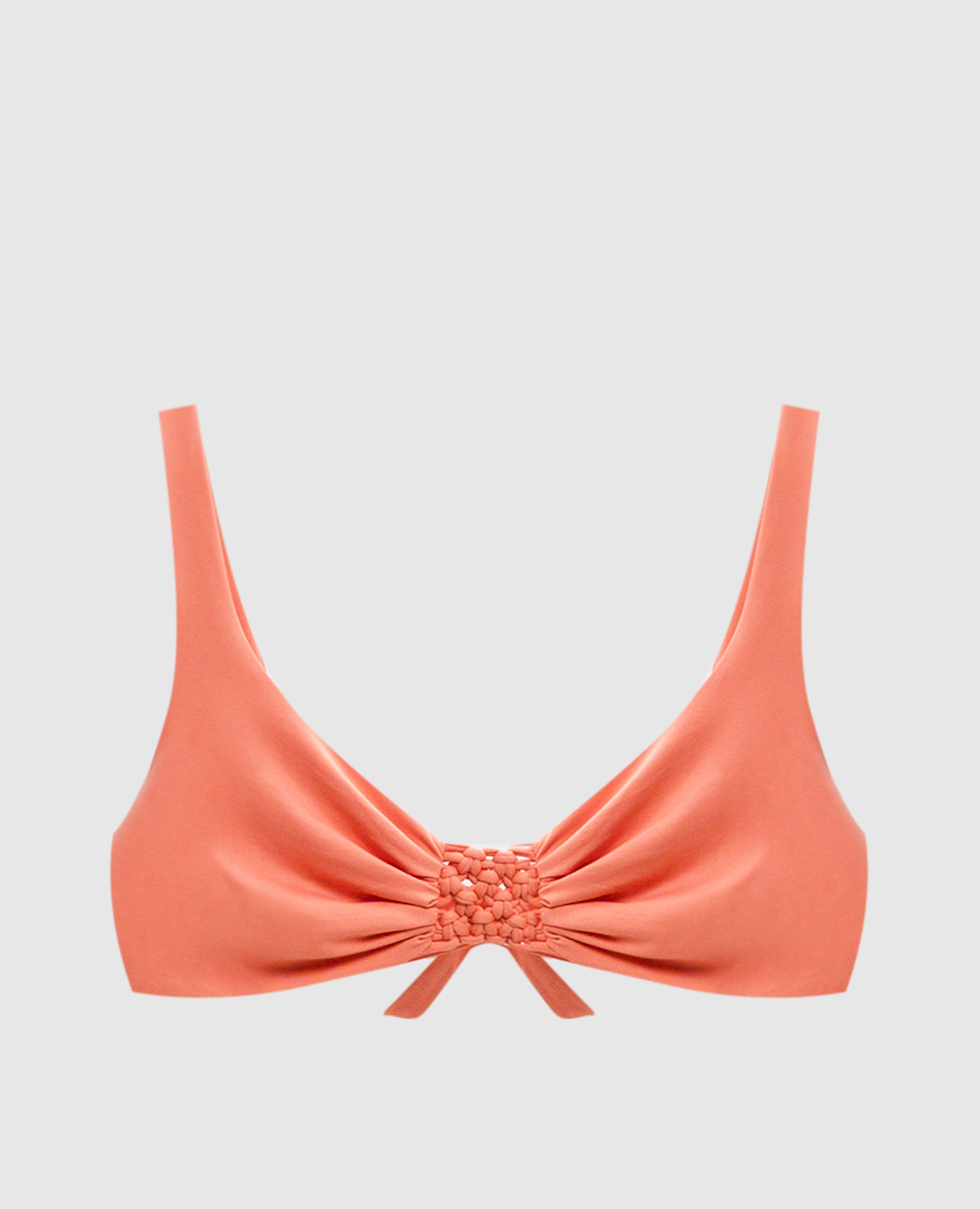 

Orange swimsuit bodice with braiding Fisico