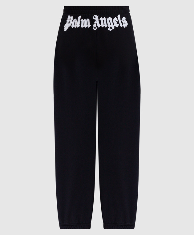 Palm Angels Pantalon de jogging noir avec imprime logo PMCH013F24FLE002 acheter en ligne chez Symbol