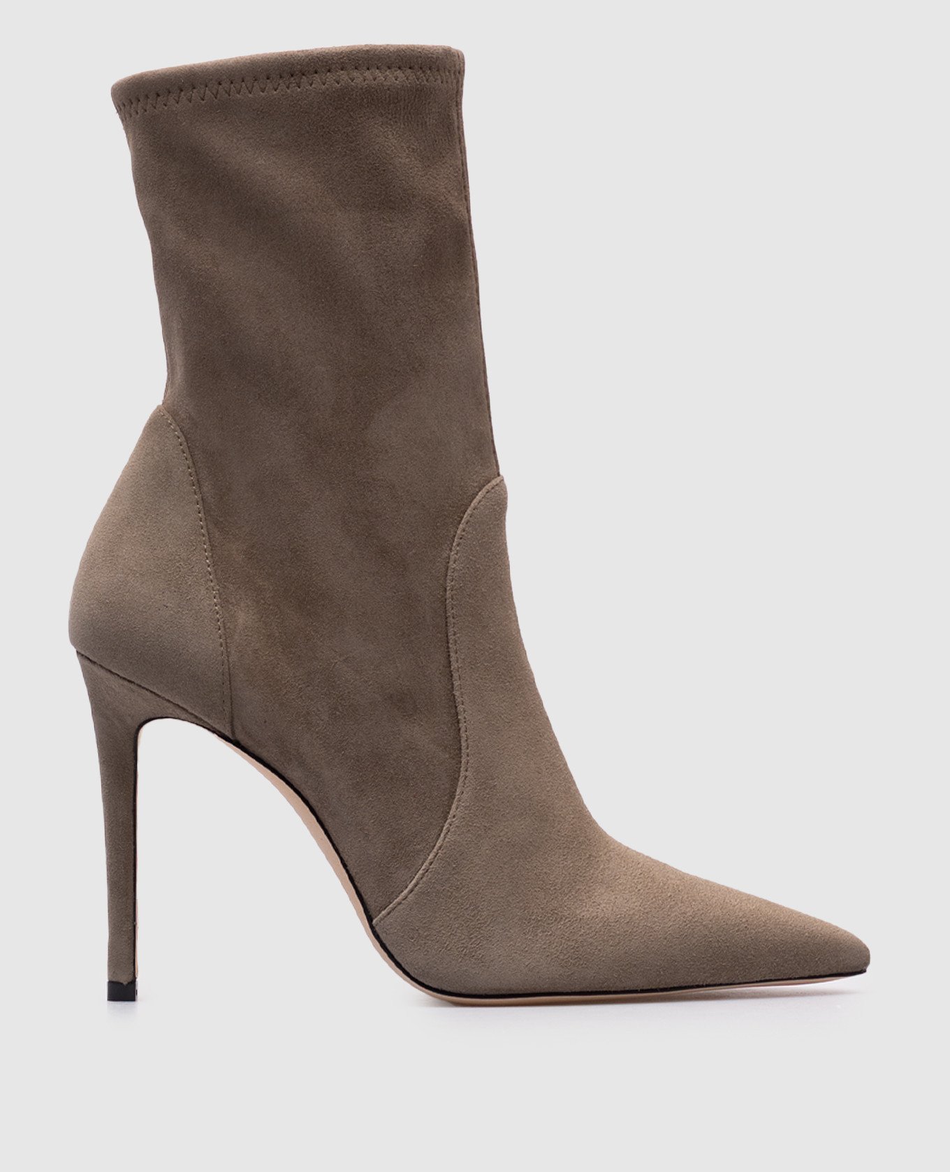 

POWER khaki suede boots Stuart Weitzman