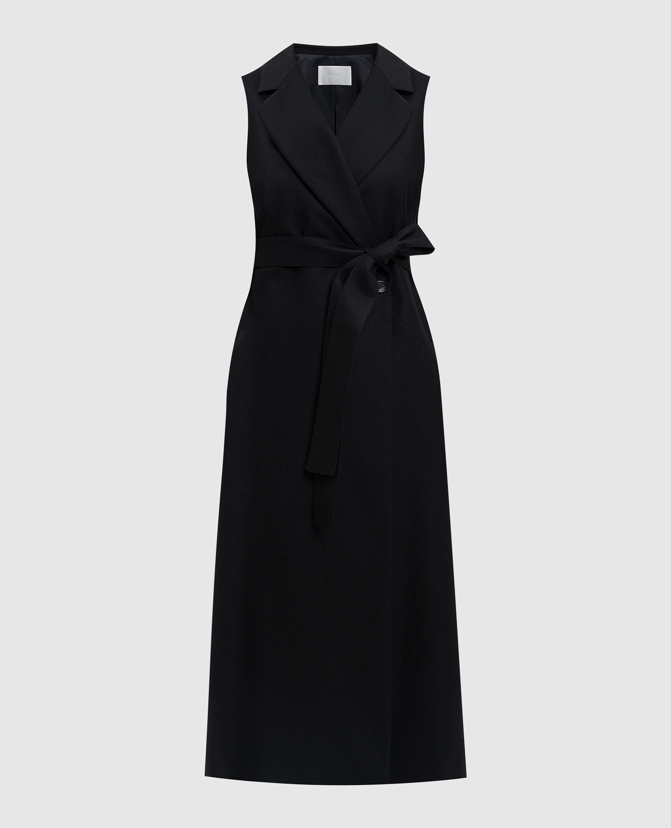 

Black wool vest Intoca