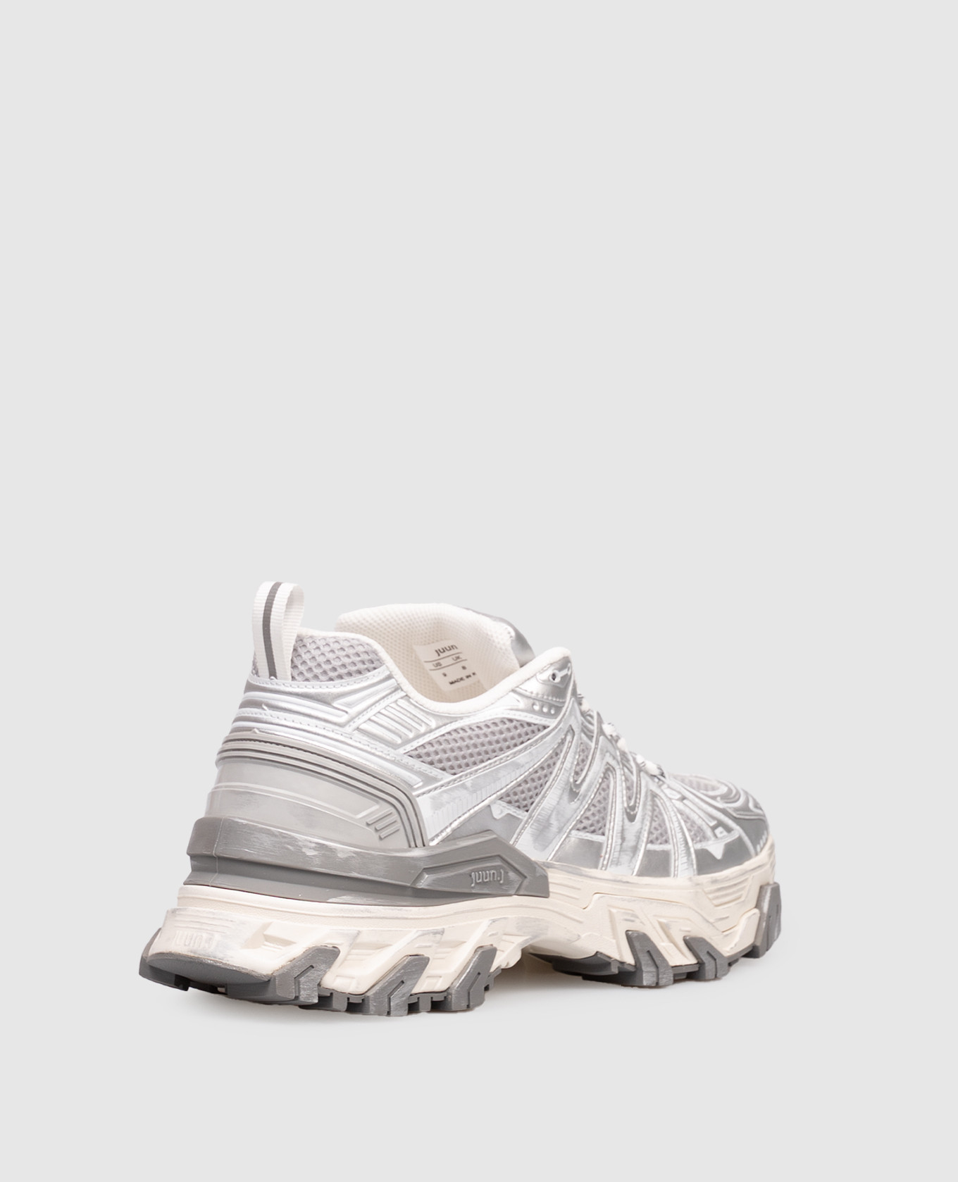 

Grey sneakers with logo Juun.j