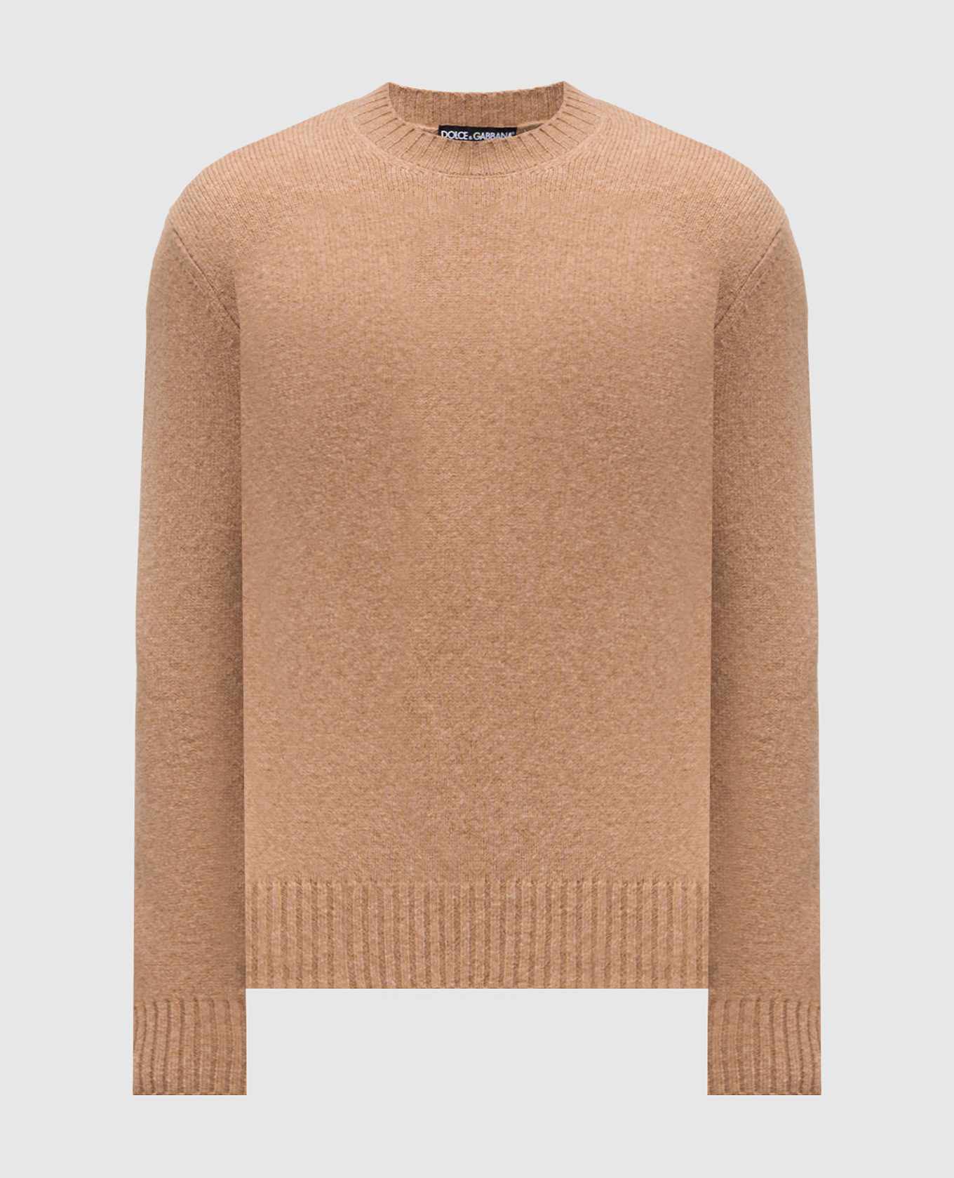 Brown wool sweater Dolce&Gabbana