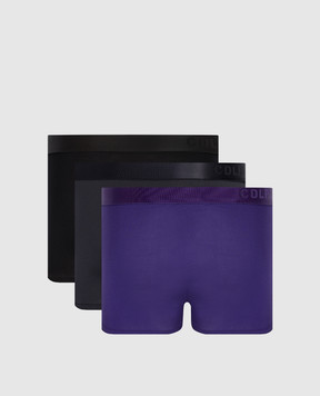 CDLP Set of boxer briefs with logo pattern MUW002011723