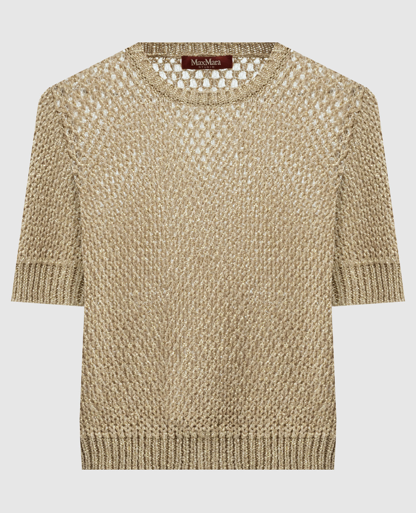 

Golden FASTO top with lurex Max Mara