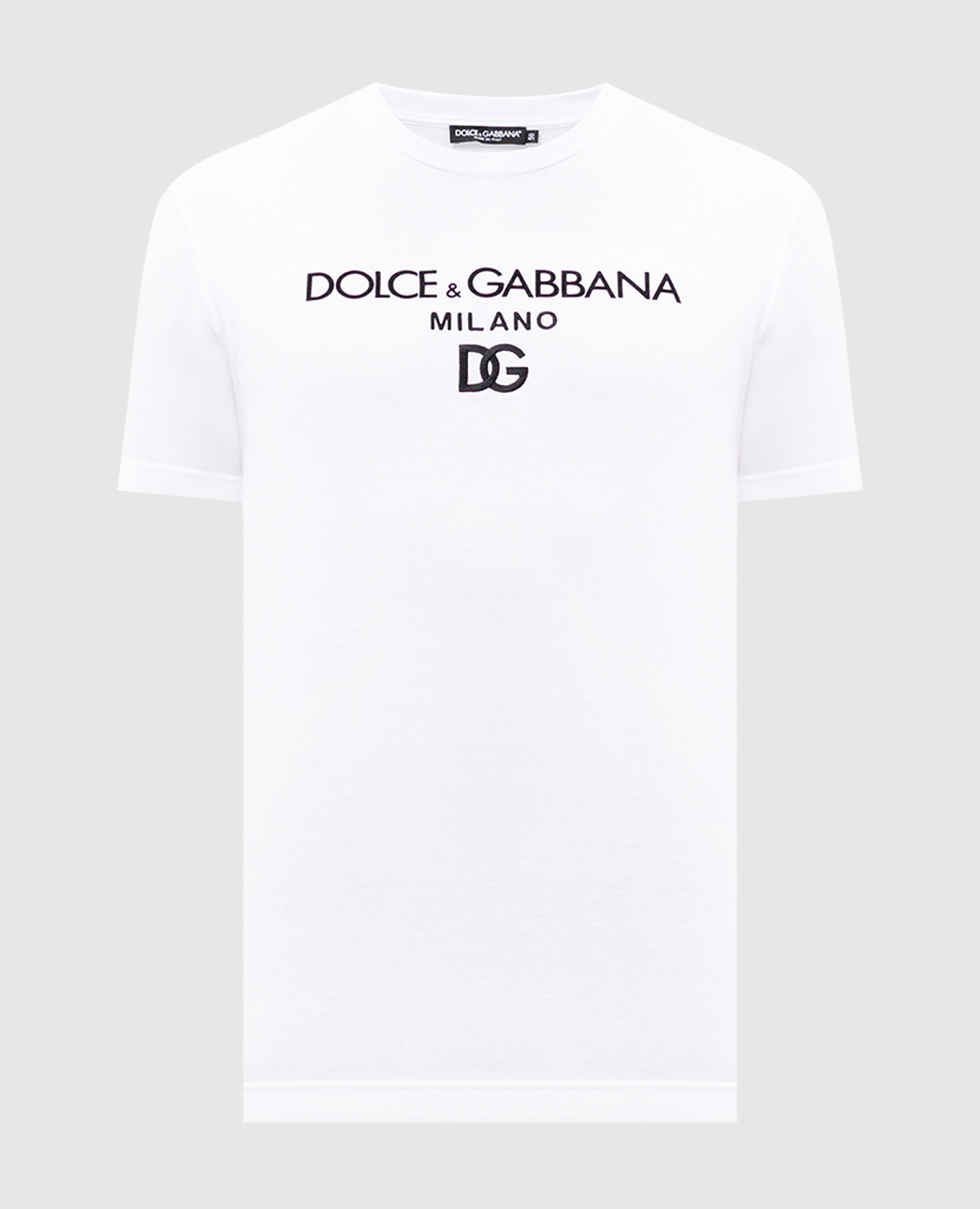White t-shirt with logo Dolce&Gabbana