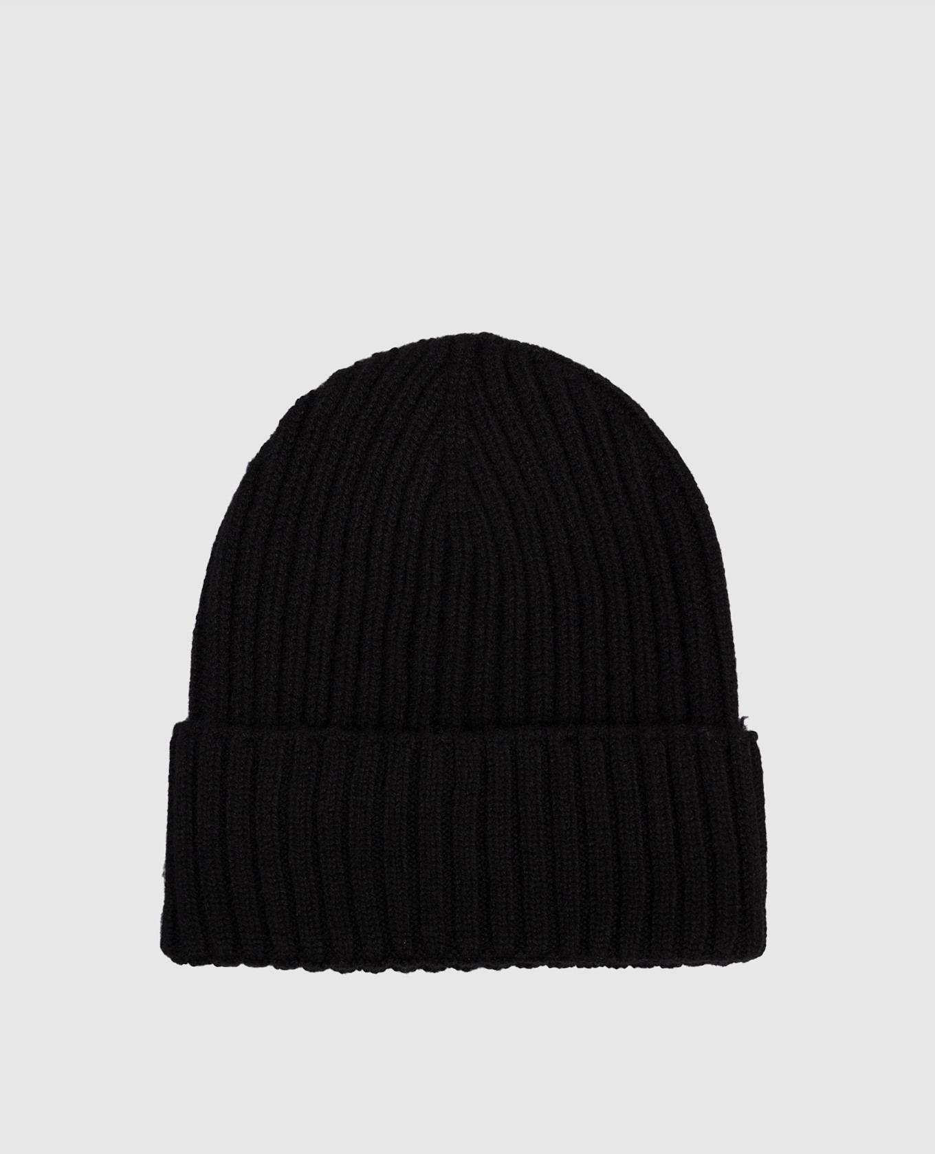 Black cashmere hat Enrico Mandelli