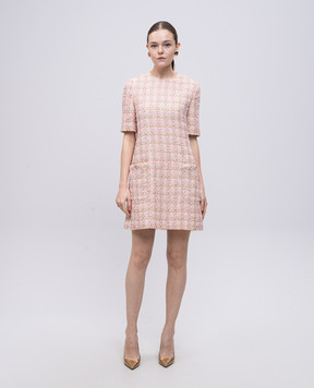 Versace Tweed mini dress with lurex 10189321A13465