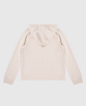 Brunello Cucinelli Children's beige sports jacket with monil chain BN05NE296A