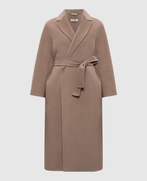 Max Mara Beige ESTURIA wool coat ESTURIA