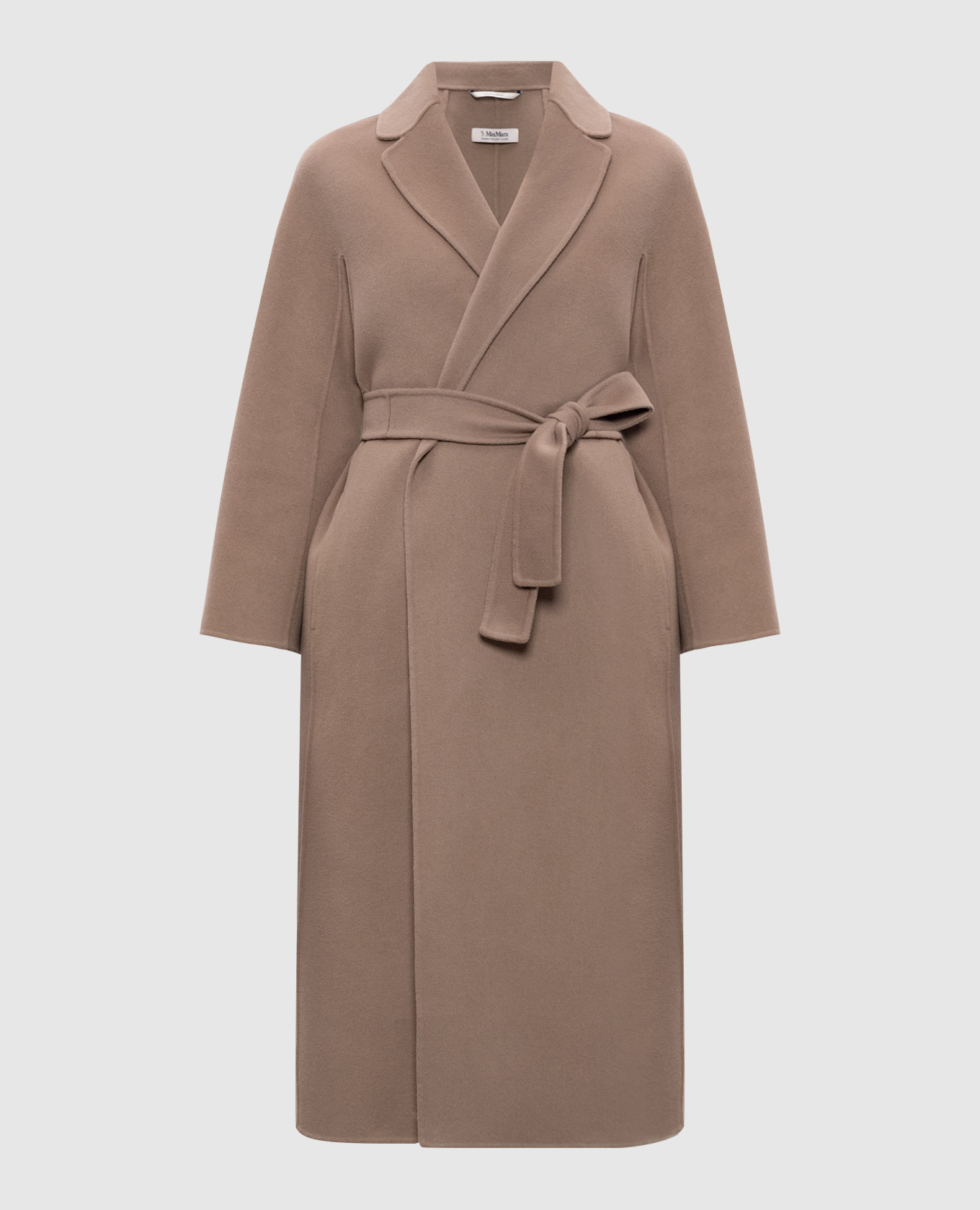 

Beige ESTURIA wool coat Max Mara