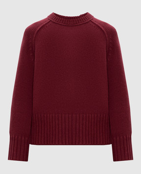 Simkhai Curtis burgundy cashmere sweater 5252182K