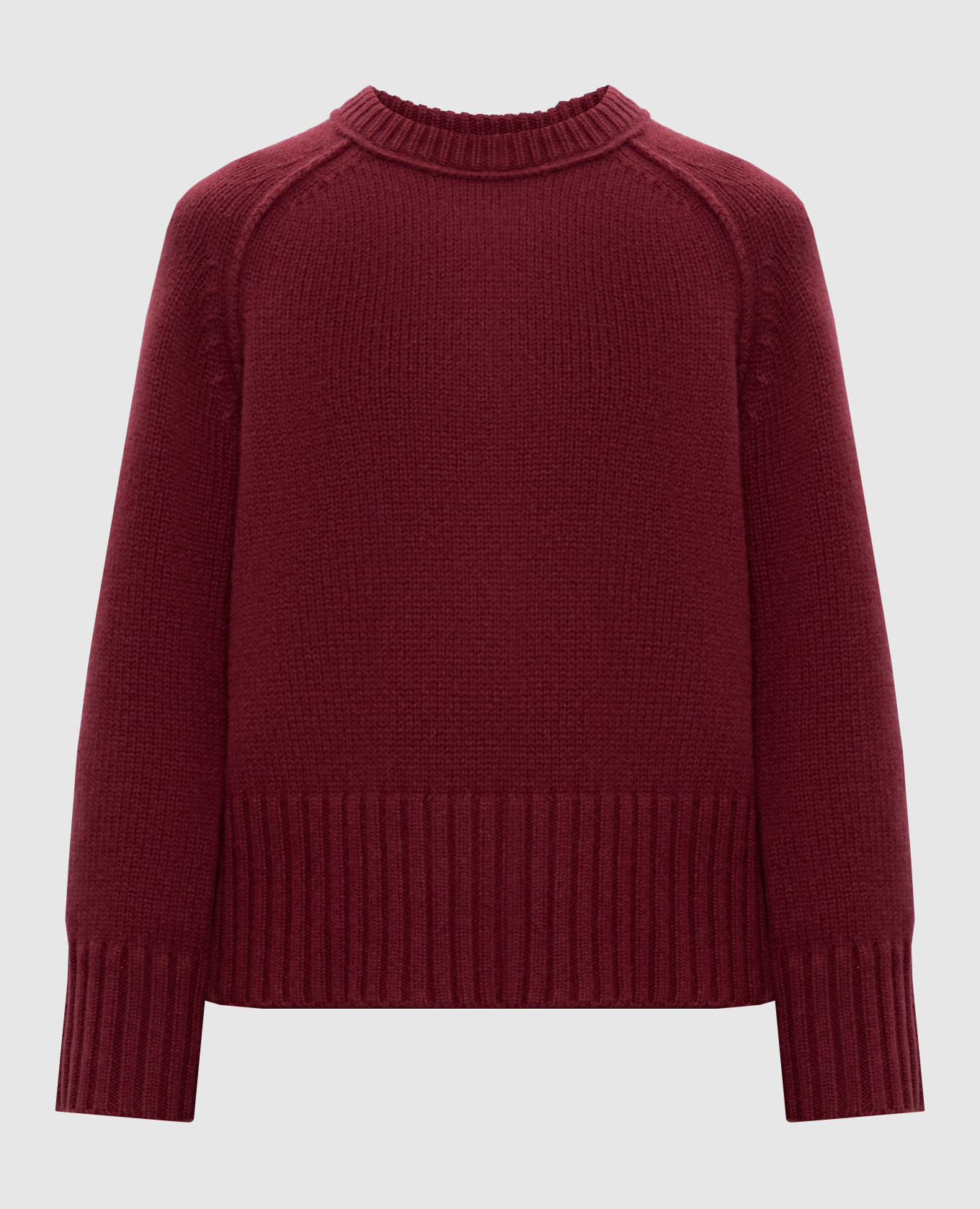 Curtis burgundy cashmere sweater Simkhai
