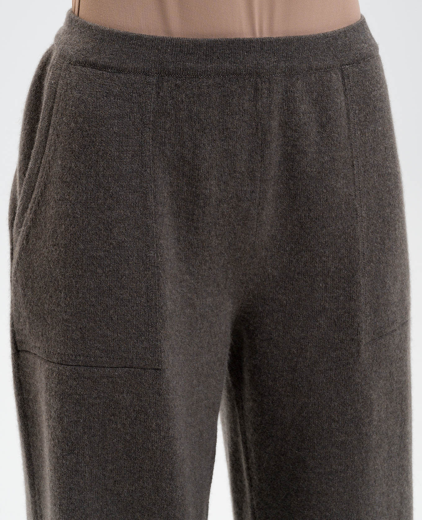 

Kiky brown cashmere pants Simonetta Ravizza