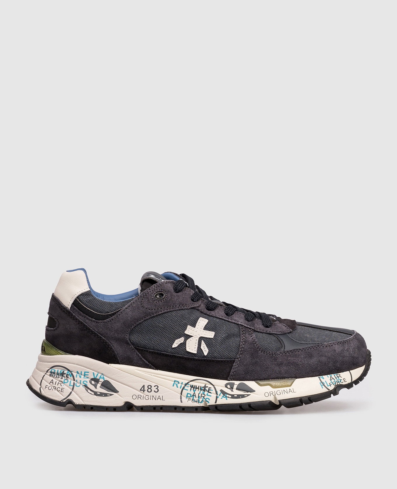 Blue combination sneakers MASE Premiata