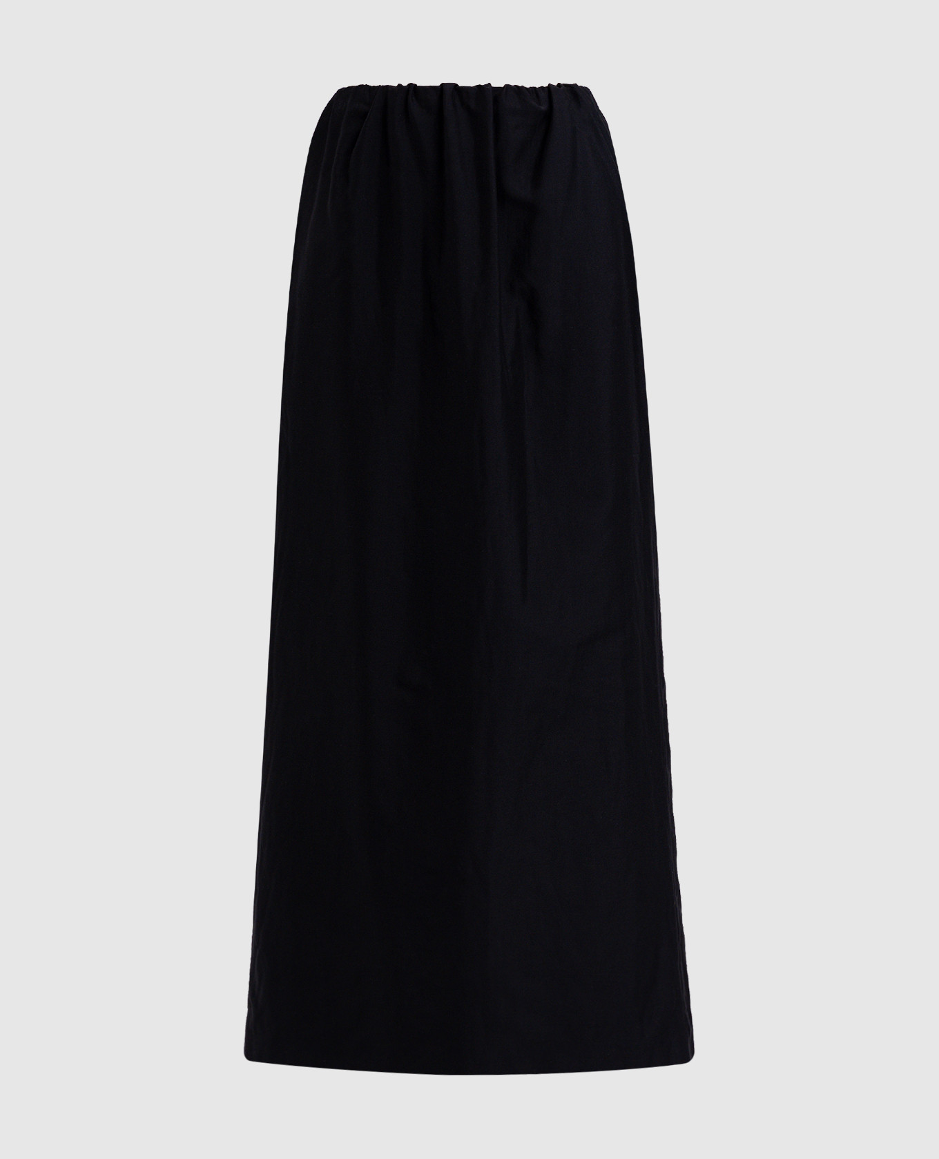 

Saul black skirt with silk The Row