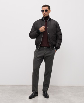 Dolce&Gabbana Reversible down bomber jacket G9BSOTFU5YA