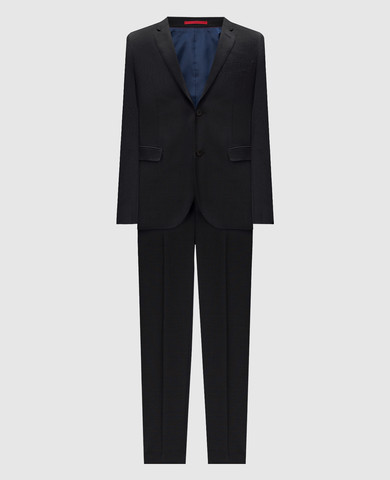 Prada - Black mohair and wool suit UAF4201KNB - shop with European