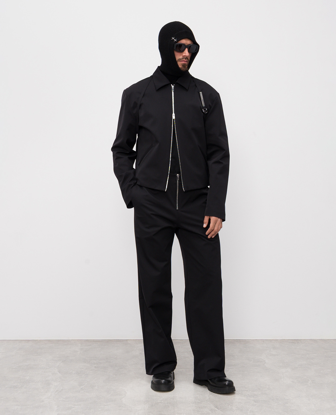 

Black ADSUM pants Heliot Emil