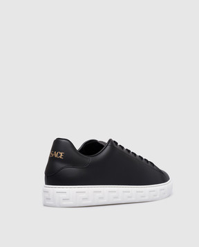 Versace Black sneakers GRECA 10144601A09608
