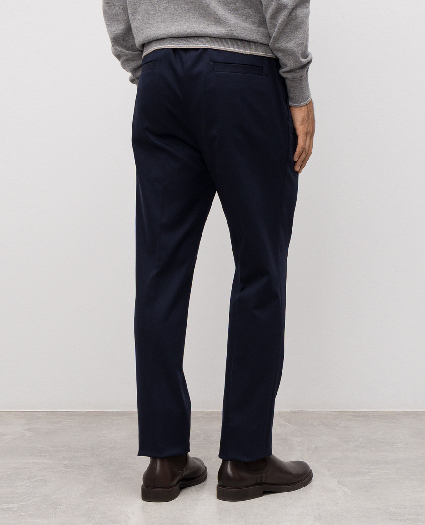 

Blue pants with wool Cashmere&Whiskey