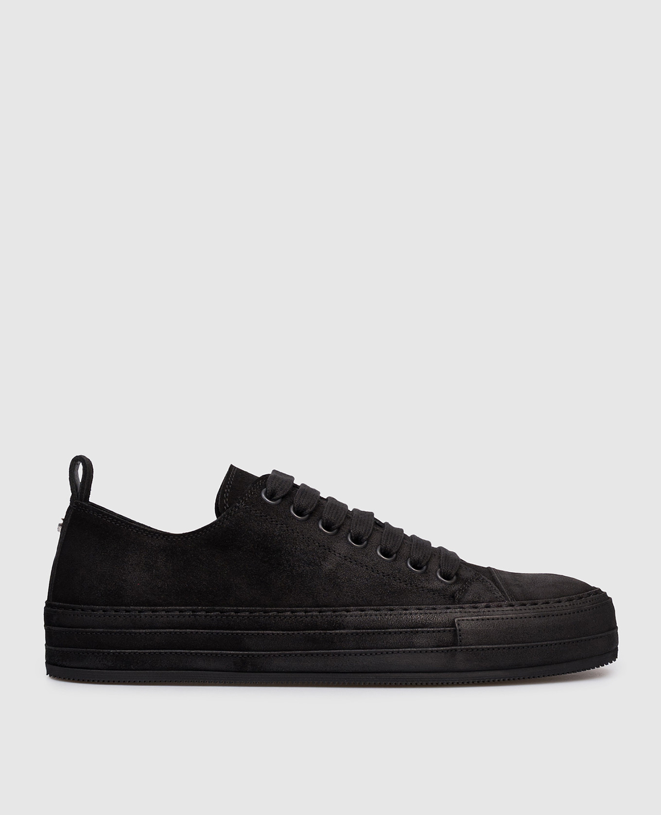 Gert Crosta black suede sneakers Ann Demeulemeester