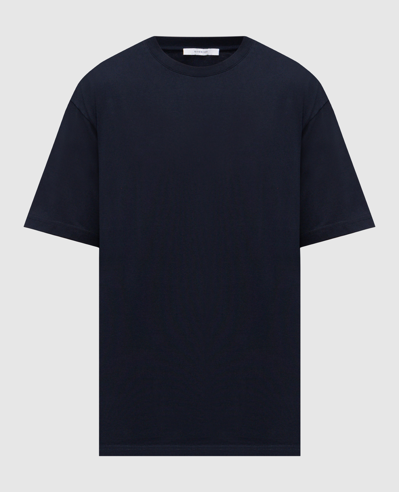 Blue t-shirt with logo print Givenchy