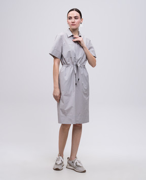 Peserico Gray shirt dress S0211601919