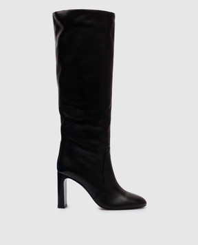 Stuart Weitzman Black leather boots BABETTE SL545