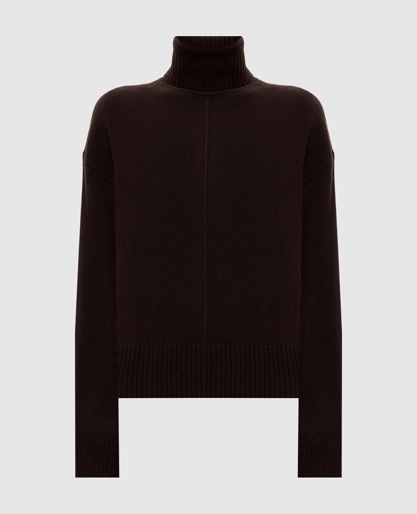 Brown wool and cashmere sweater Allude