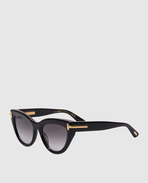 Tom Ford Black ICON CAT EYE sunglasses FT1252