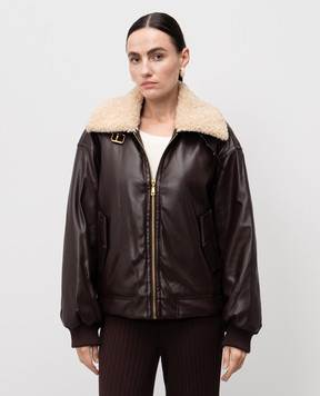 Twinset Brown jacket 252LI2FBB