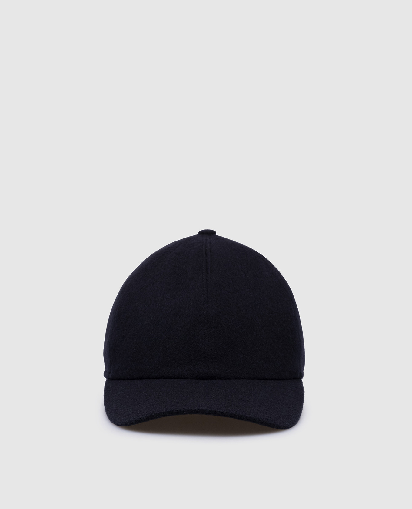 Blue cashmere cap bertolo cashmere