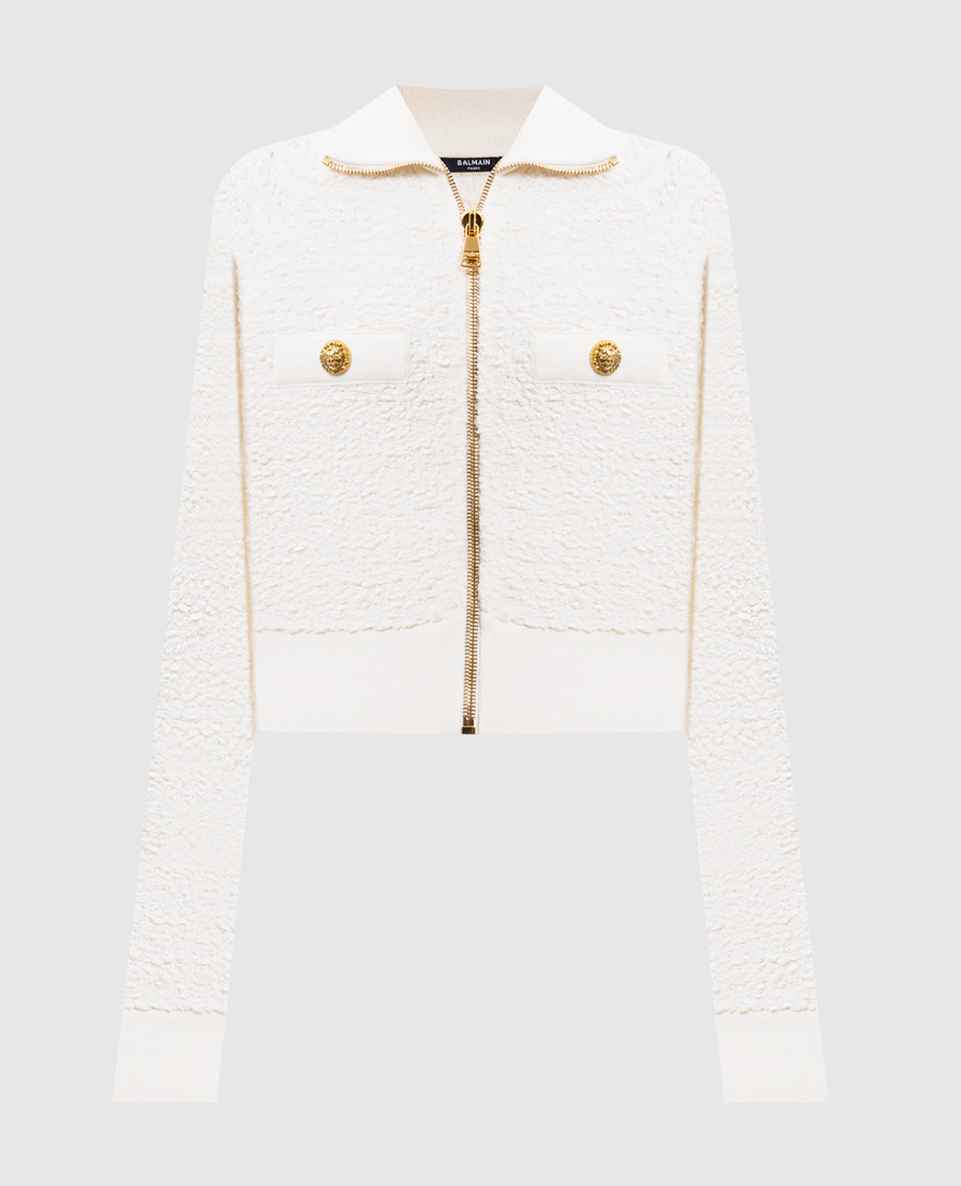 

White tweed jacket Balmain