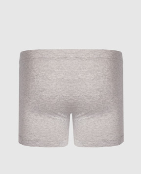 Stefano Ricci Grey melange boxer briefs MNI52T0060803CO