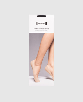 Wolford Black footprint socks 41531