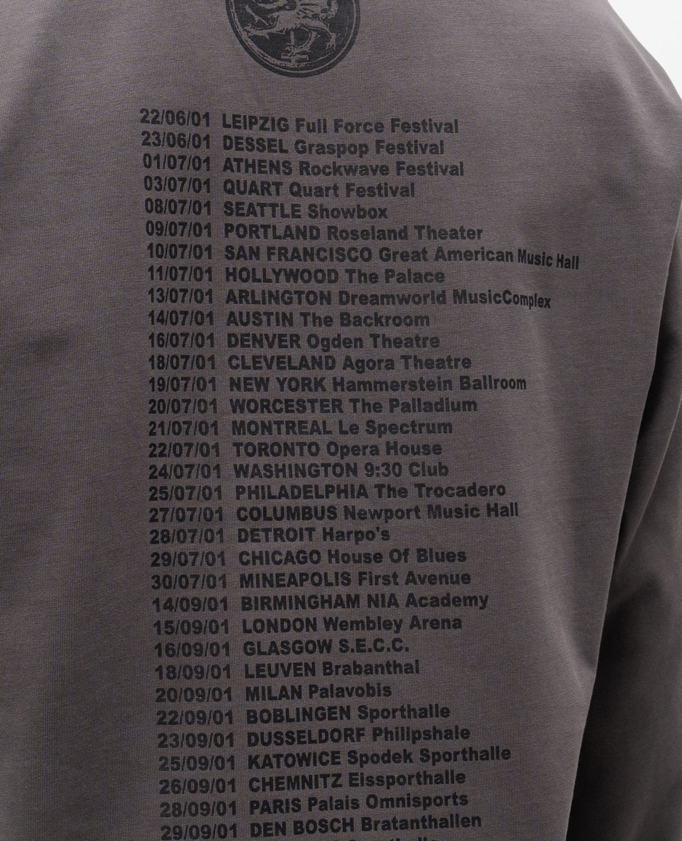 

Gray long sleeve with print Vetements, Grey